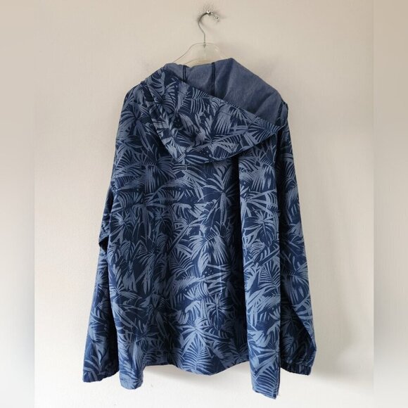 PGA TOUR | Anorak Crossover Quarter-Zip Printed Long Sleeve Golf navy sz XL - Picture 3 of 7